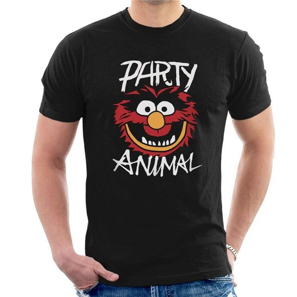 

party animal t-shirt маппет показать все размеры мужчины женщины unisex новая мода tshirt