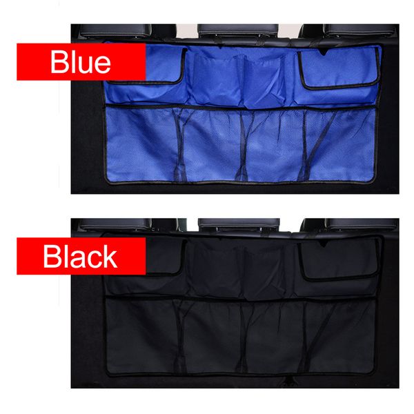 

new car boot tidy seat organiser storage protectors cover back 8 pocket multi-use oxford hanging bag universal car accessories