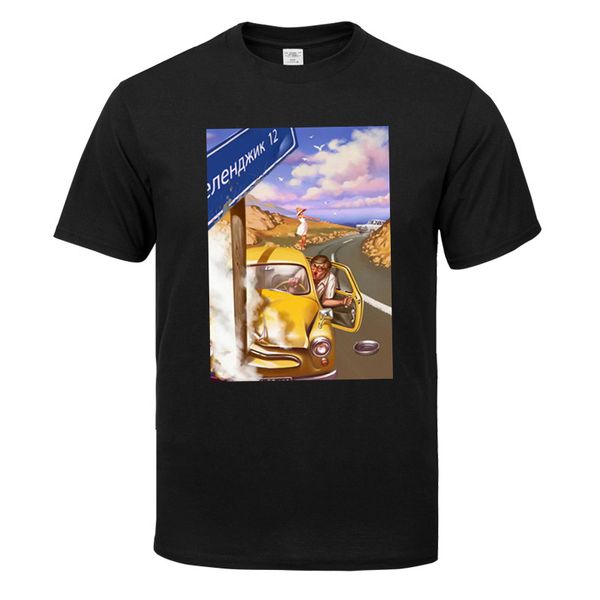 

cccp новый сплошной цвет t shirt mens черный и белый хлопок футболки лето скейтборд tee boy skate tshirt топы европейский размер