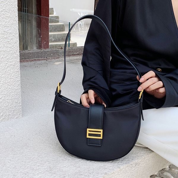 

women shoulder bags black handbags classic vintage bag laides soft ins style new fashion casual cool handle female