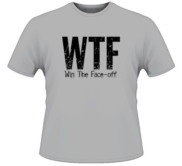 

2019 brand new men clothing fashion 100% cotton men's t shirts win the faceoff hockeyer tee shirt