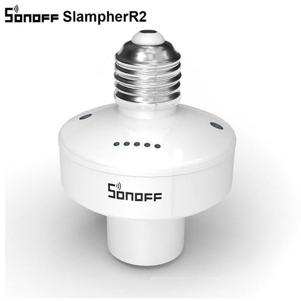 

onsumer electronics sonoff slampherr2 e27 intelligent wifi light lamp bulb holder 433mhz rf/e-welink app/voice remote control smart home