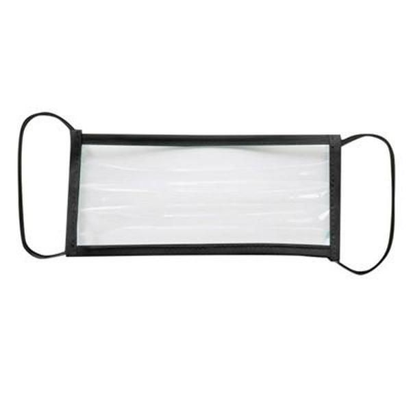 

visible mouth face cover deaf mute designer masks anti fog transparent masks kid plaid transparent face mask