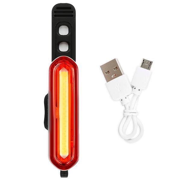 

bicycle usb rechargeable bike taillight safety cycling warning rear lamp tail bicycle lights bike lamp tail light