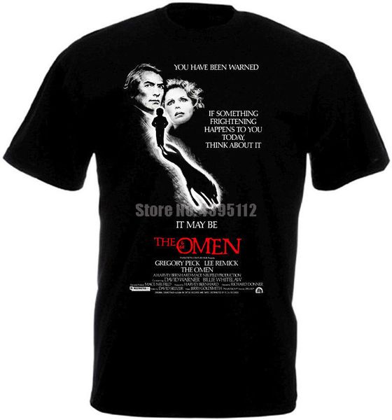 

the omen movie poster men's tshirt hip hop harajuku t shirt designer t shirts custom t-shirt men clothing 2019