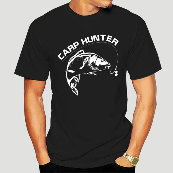 

carp hunter fishing fisherman t-shirt angler-1223d