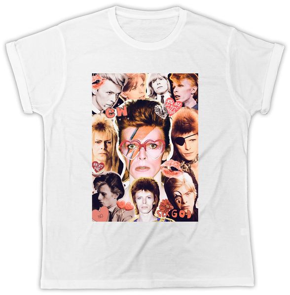 

david bowie t shirt retro album concert tribute tee music mens t-shirt new funny brand clothing tee