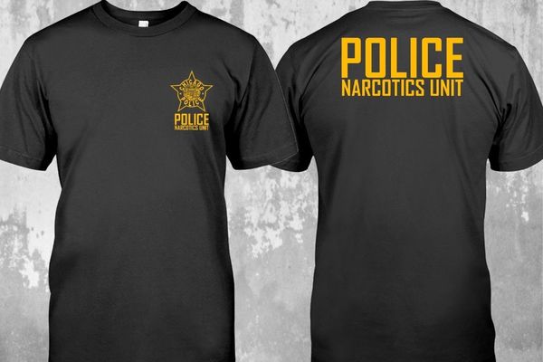 

new chicago police unit duty shirt scurity 2019 fashion printed pure cotton men cosplay t-shirts