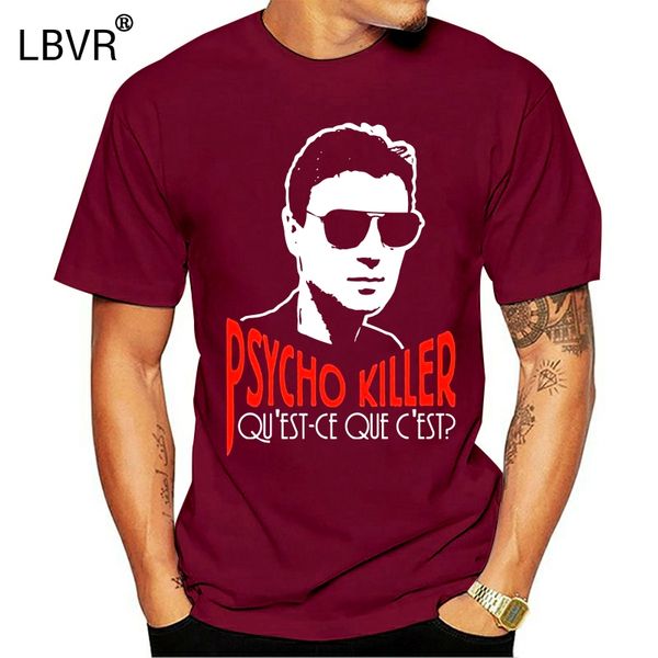 

new arrival summer summer men t shirt talking heads psycho killer cotton t shirt mens clothing hip hop tee