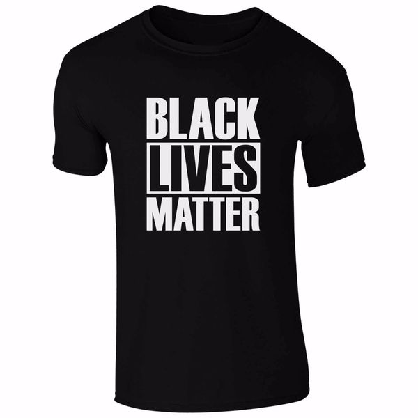 

2019 лето мода стиль 100% хлопок slim fit top с коротким рукавом hipster футболка black lives matter tee shirt