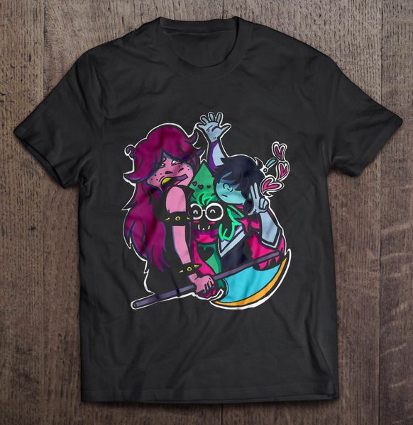 

men funny t shirt fashion tshirt deltarune role-playing video game women t-shirt