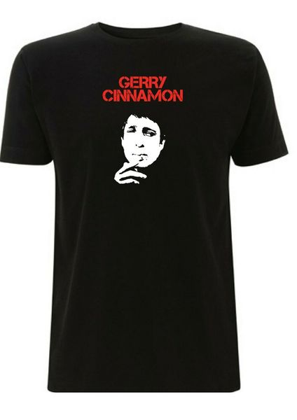 

gerry cinnamon t shirt inspired gig erratic cinematic scottish singer canter superior quality tee shirt