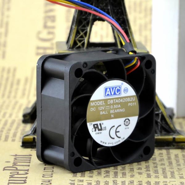 

fans & coolings for avc 4020 4cm 40*40*20mm 12v 0.50a dbta0420b2u 4 -wire speed violent fan