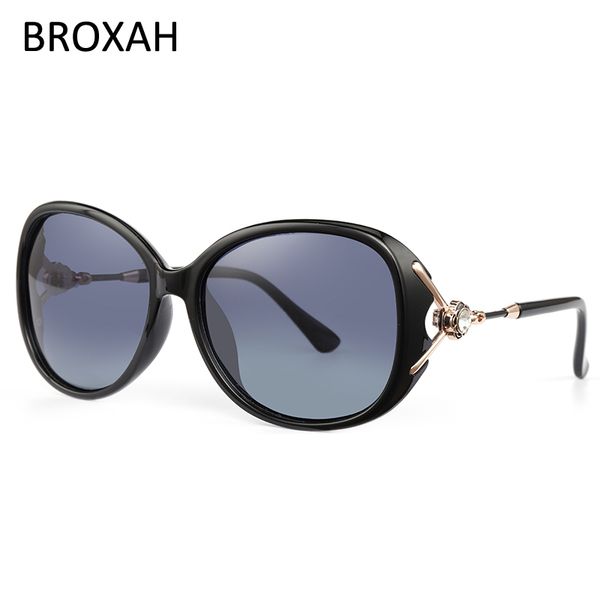 

мода поляризованных очков женщины brand designer 2020 дамы вождение очков для женщины открытого овальном eyewear óculos feminino, White;black