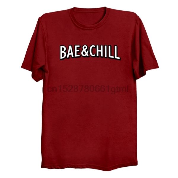 

men short sleeve tshirt bae and chill women t-shirt