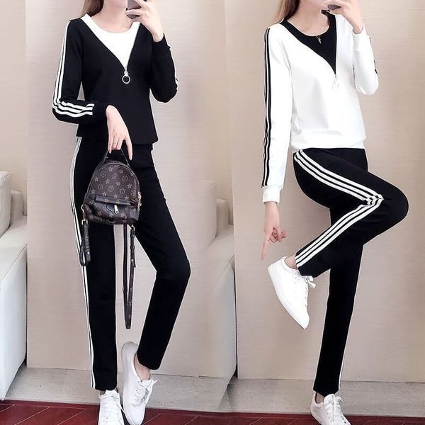 

fashion zipper casual suit women's 2020 spring and autumn korean zipper zipperstyle long sleeve loose sports two-piece set luehv, Gray