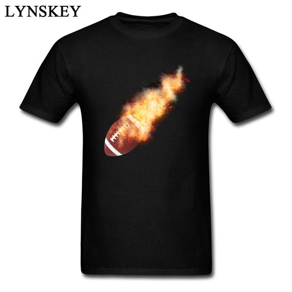 

flaming ball print fashion men's t shirt casual & tees high street cool clothing pure cotton short sleeve
