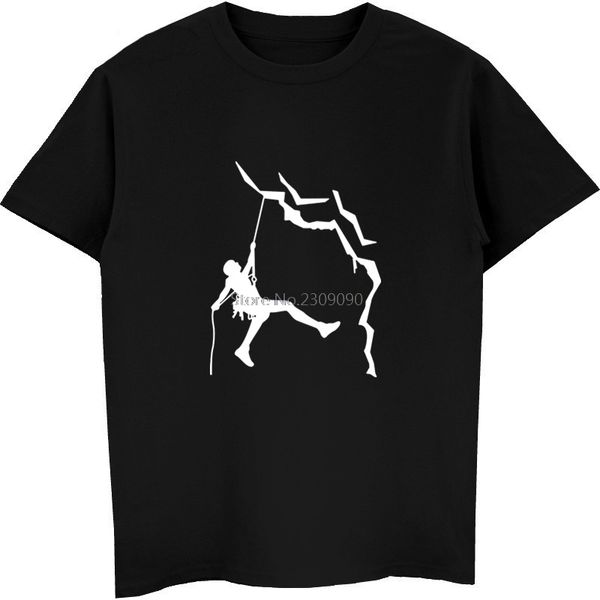 

new men climb t shirt casual cotton summer short sleeve funny mountain t-shirt mans tshirt harajuku streetwear fitness tees