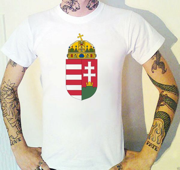 

hungary coat of arms t-shirt. hungarian emblem