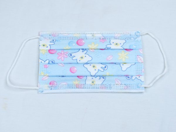 

Kids Respirator Disposable Cartoon Boys Girls Non-Woven Mouth Mask Anti Pollution Breathable print Face Masks for kid car