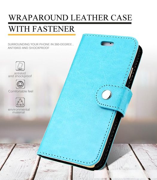 

for iphone x 8 plus wallet case note 8 retro pu leather cases for iphone 7 6 plus wallet back cover pouch with card slot p frame