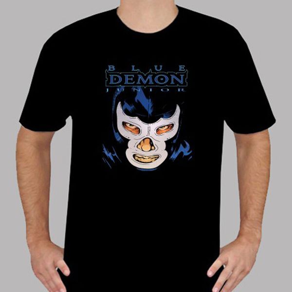 

new blue demon junior legend mens black t shirt size s to 3xl