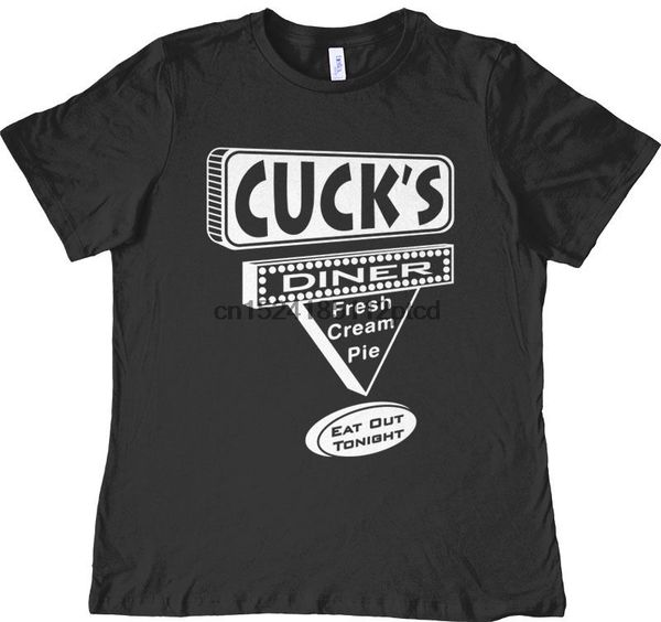 

cuckold womens t-shirt cucks diner tee cuckolding femdom