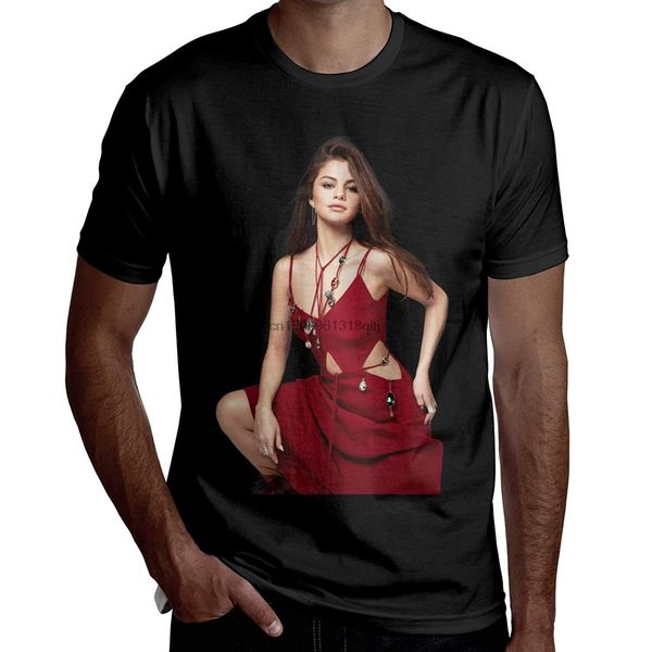 

мужчины классический тройники selena gomez tshirt black