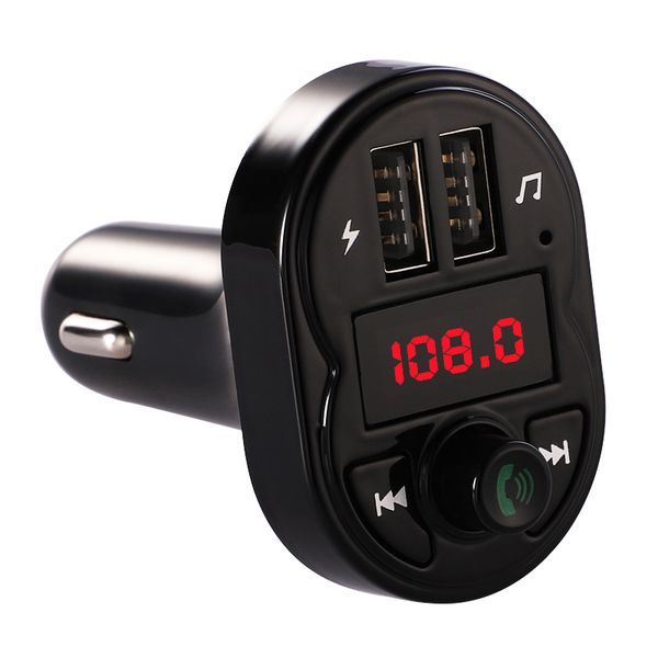 

bluetooth fm transmitter wireless car mp3 player handscar kit auto a2dp 5v 3.1a usb charger lcd display fm modulator