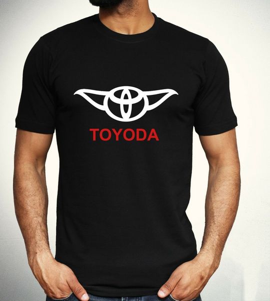 

toyoda t shirt car parody yoda funny gift mens street fashion homme plus size tee shirt