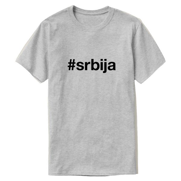 

clothing super serbia t-shirt male female printing kawaii men's tshirt interesting tee pop round collar