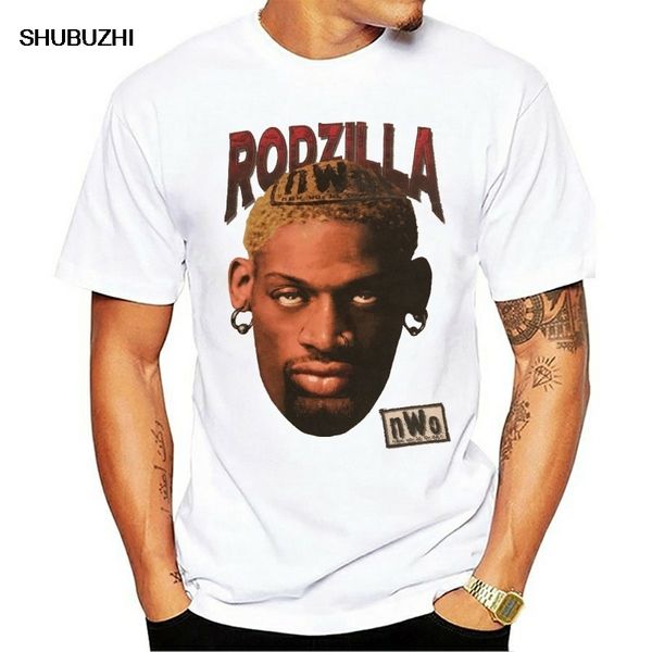 

vintage 90 rodzilla t-shirt dennis rodman 1nwo tee 1998 size s-3xl