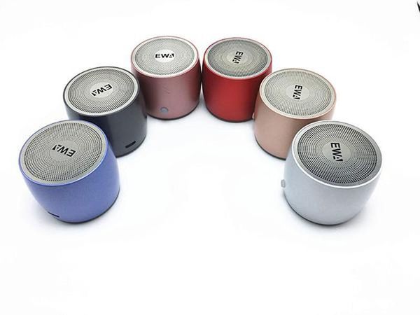 

ewa a103 portable speaker for phone/tablet/pc mini wireless bluetooth speaker metallic usb input mp3 player