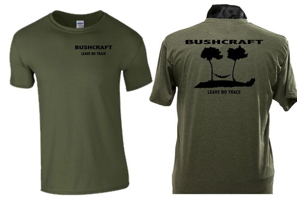 

summer bushcraft t-shirts tee shirt