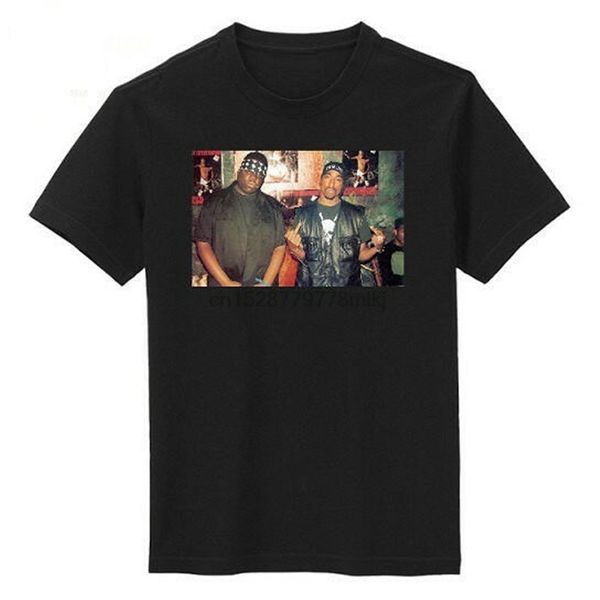 

custom biggie and pac no beef hip-hop sitcom t shirt medium birthday gift tee shirt