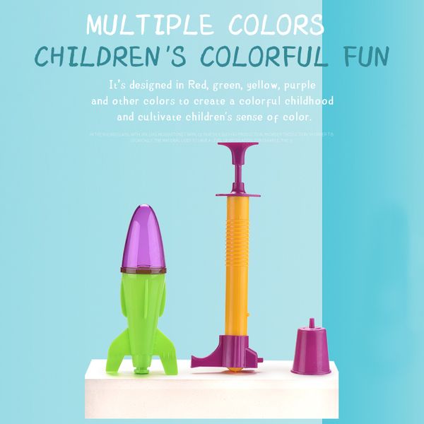 

kid toys sports toys water rocket hand pressure water rocket educational toys 2020 selling gift of the child