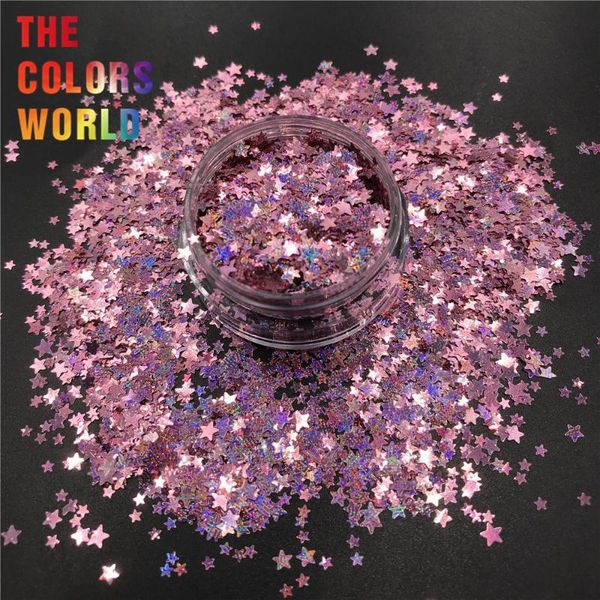 

nail glitter tct-377 winking star high flash shinning laser color nails art decoration tumblers craft diy accessoires festival, Silver;gold