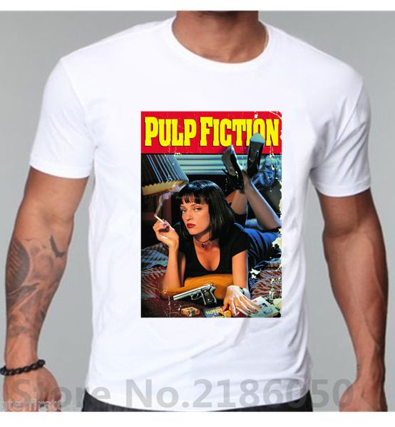

quentin movie pulp fiction t-shirt lycra men t shirt tees s-3xl