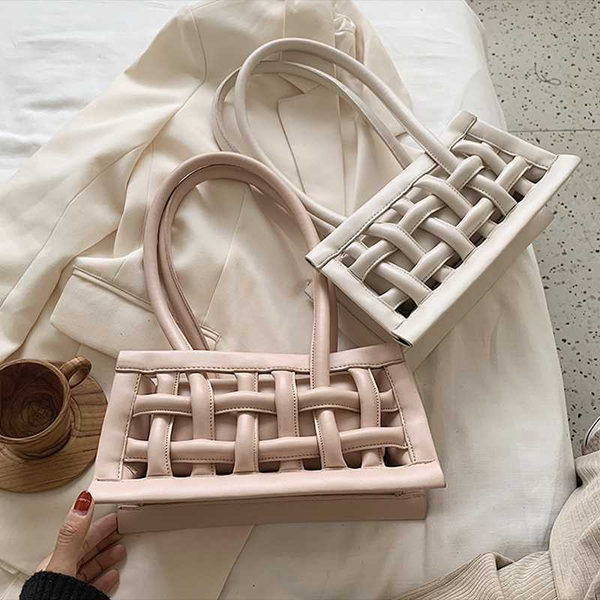 

hollow out shoulder bags for women 2020 designer summer beach bags travel tote bag fashion ladies handbag and purse