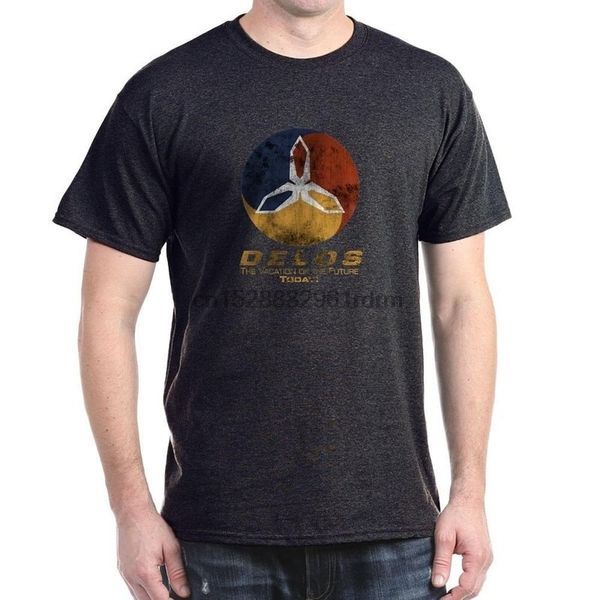 

clothing cafepress westworld delos classic 100% cotton t shirt black