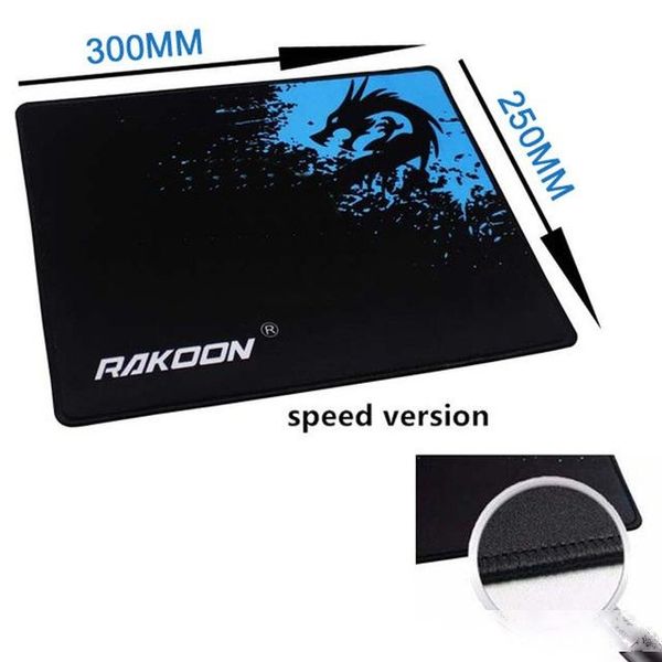 

computer & office rakoon gaming mouse pad computer mousepad game internet bar big mouse mat speed control version locking edge for pc