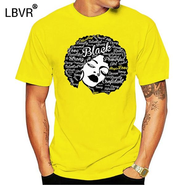 

мужчины тенниска черный красивые афро черные волосы tshirts женщины футболку