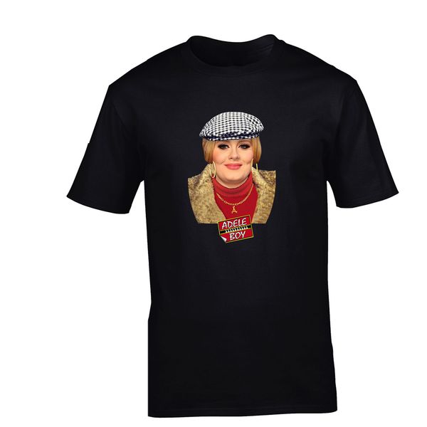 

adele boy только дураки пародия tee новый дизайн мальчик человек председатель одежда casual футболка
