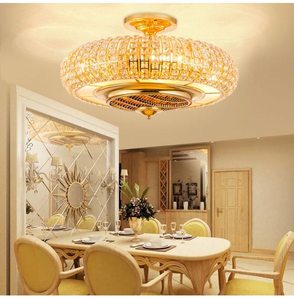 

contemporary contracted invisible fan lamp anion lamp of sitting room dining-room condole fan takes remote control bedroom
