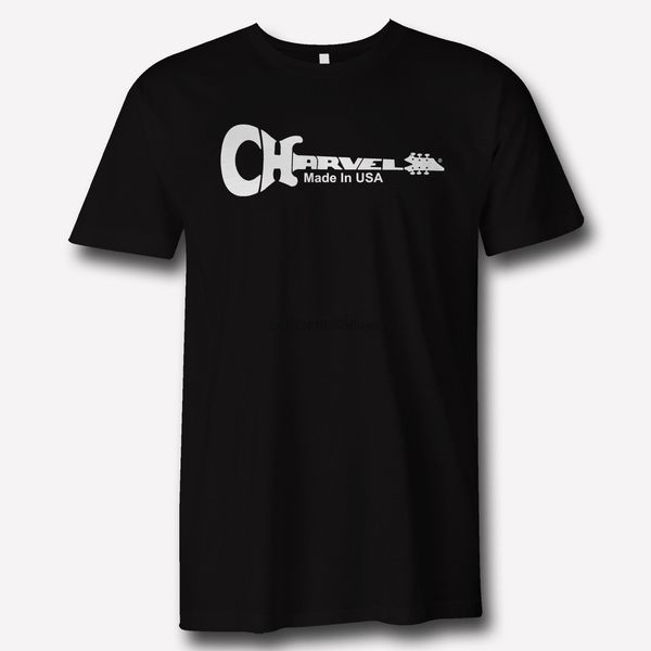 

charvel jackson guitars custom usa apparel logo t shirt mens