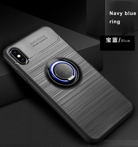 

70pcs ring holder brushed silicone case for samsung galaxy a7 a9 2018 a10 a30 a40 a70 m20 cases car mount magnetic cover fundas coque hoesje