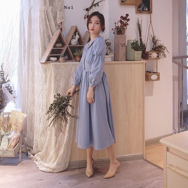

hepburn style girl pure color blue small fragrantlapel women's clothing hepburn style french girl dress pure color blue small fragrantl, Black;gray