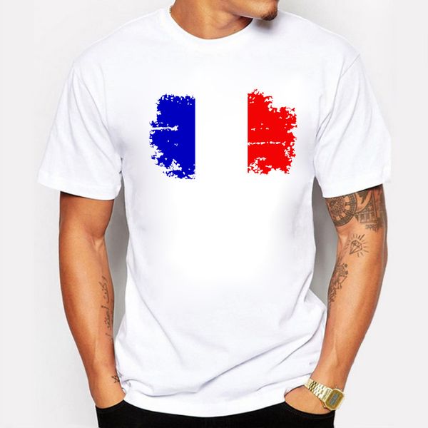 

france national flag mens t shirts short sleeve summer games fans cheer t- shirts for men plus size tee