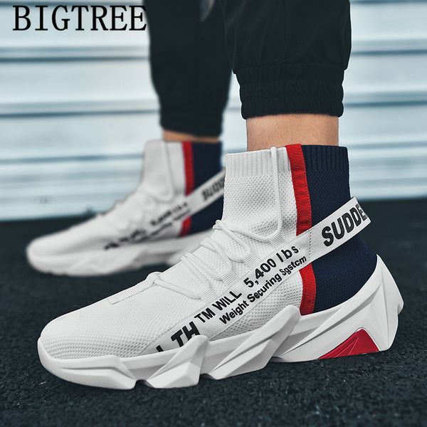 

высокие кроссовки мужской обувь casual air mesh designer мужчины кроссовки 2020 спортивной обуви для мужчин-герен дышащего, Black