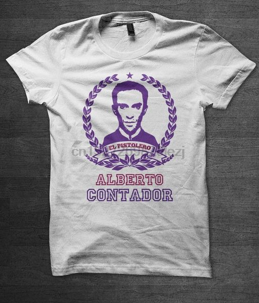 

alberto contador t shirt cyclingharajuku streetwear shirt menmarco pantani nairo quintana